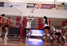 Burroughs Girls Volleyball Extended To Five Sets By La Salle