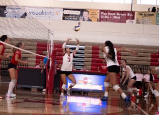 Burroughs Girls Volleyball Extended To Five Sets By La Salle