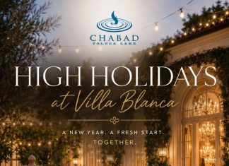 Chabad of Toluca Lake Invites Community to Outdoor High Holiday Celebrations