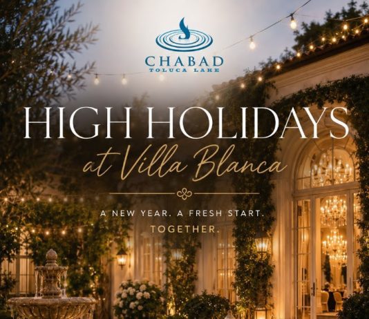 Chabad of Toluca Lake Invites Community to Outdoor High Holiday Celebrations