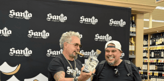 Guy Fieri Brings Flavortown to Burbank During Santo Tequila Signing at Pavilions
