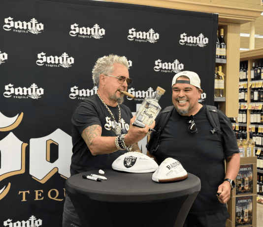 Guy Fieri Brings Flavortown to Burbank During Santo Tequila Signing at Pavilions