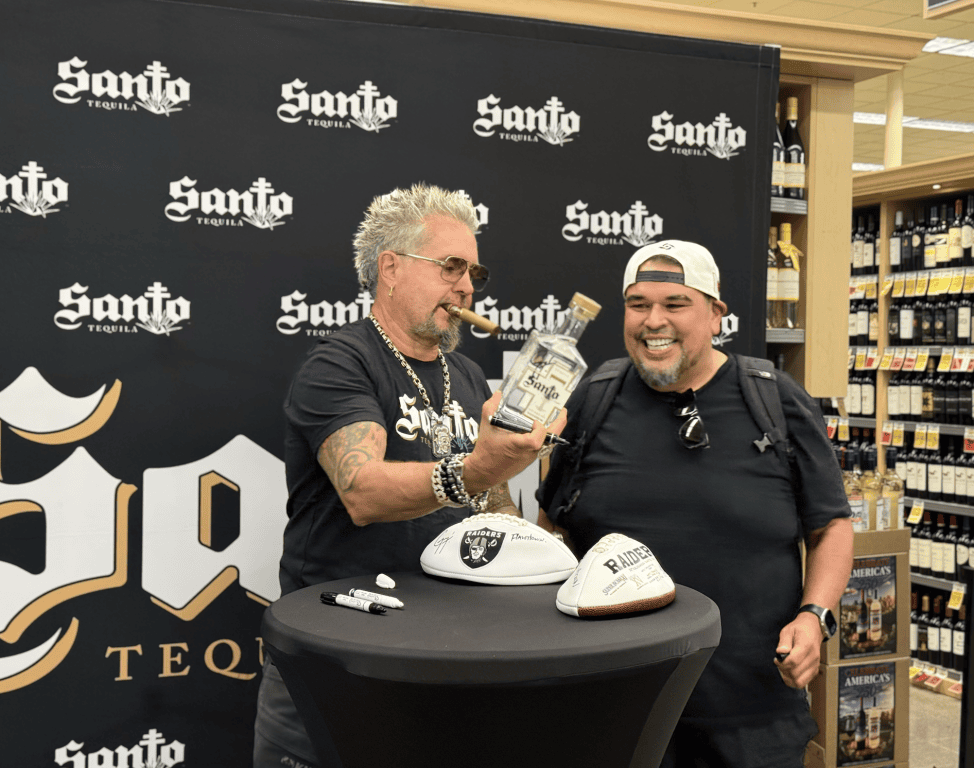 Guy Fieri Brings Flavortown to Burbank During Santo Tequila Signing at Pavilions