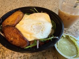 Blvd Cafecito Solidifies Status In Magnolia Park sweet potato bowl