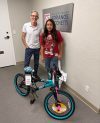 The best part of giving kids free bikes: Delivery day