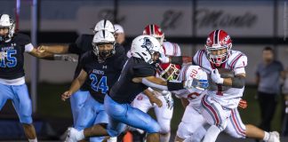 Burroughs Rallies to Win First Football Game