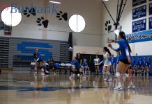Burbank Girls Volleyball Victorious Over Visiting Glendale In Four Sets