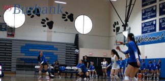 Burbank Girls Volleyball Victorious Over Visiting Glendale In Four Sets
