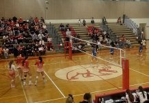 Burroughs Girls Volleyball Takes Out Burbank in Three Sets