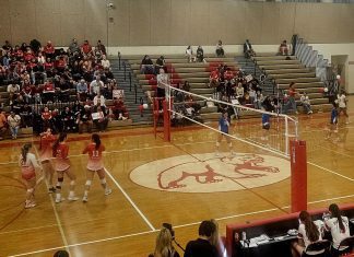 Burroughs Girls Volleyball Takes Out Burbank in Three Sets