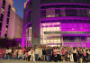 Disney Family Cancer Center Glows Pink for Breast Cancer Awareness Month