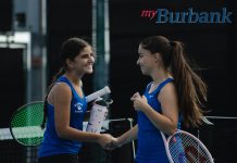 Burbank Girls Tennis Beats Burroughs Again, Wins League