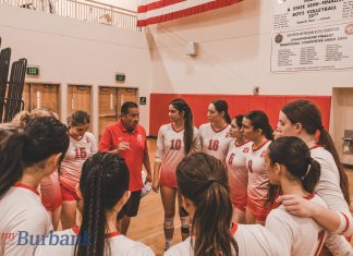 Burroughs Girls Volleyball Sweeps Summit In CIF Opening Round