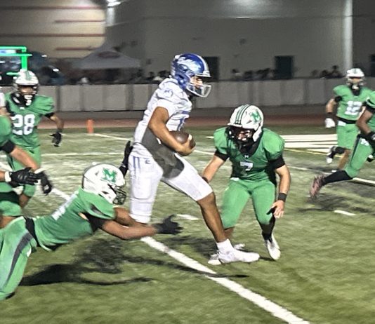 Burbank Football Gets Key League Win Over Monrovia