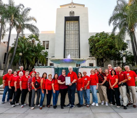 Burbank Rotarians Unite With City To Shine A Light On The Fight To End Polio
